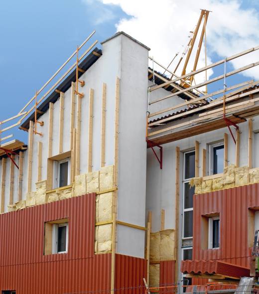 Nouvelle isolation par l'extérieur